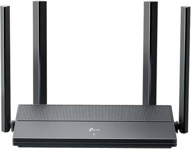 Roteador TP-Link EX220 V2.8 WI-FI 6 AX1800 Preset Dual Band 3 Portas Gigabit 4 Ant