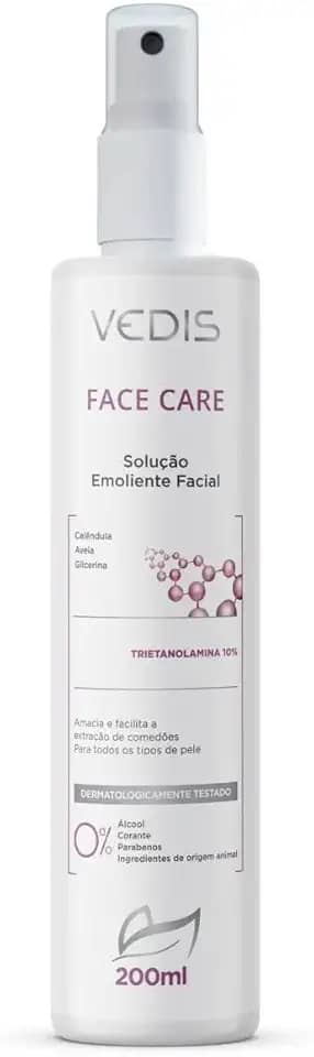 Solução Emoliente Facial Face Care 200ml