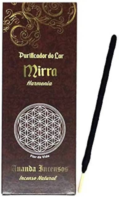 INCENSO MIRRA PURIFICADOR DO LAR ANANDA