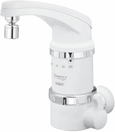 Torneira Elétrica Fame Elegance de Parede 4 Temperaturas Branca 127v, Branco