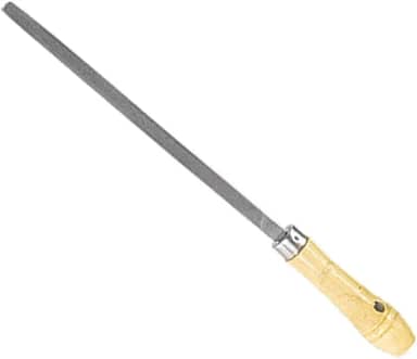 Mtx Lima Triangular Bastarda 150 Mm 6 Cabo De Madeira