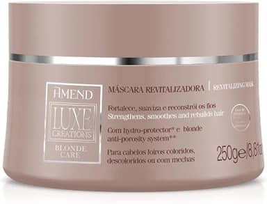 Máscara Amend Luxe Creations Blonde Care 250g