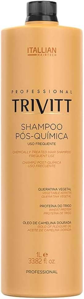 Itallian Hairtech Shampoo Pós-Química 1L Trivitt