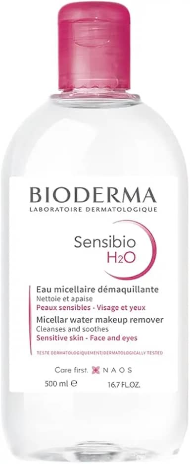 BIODERMA Água Micelar Demaquilante Calmante Sensibio H2O 500ml