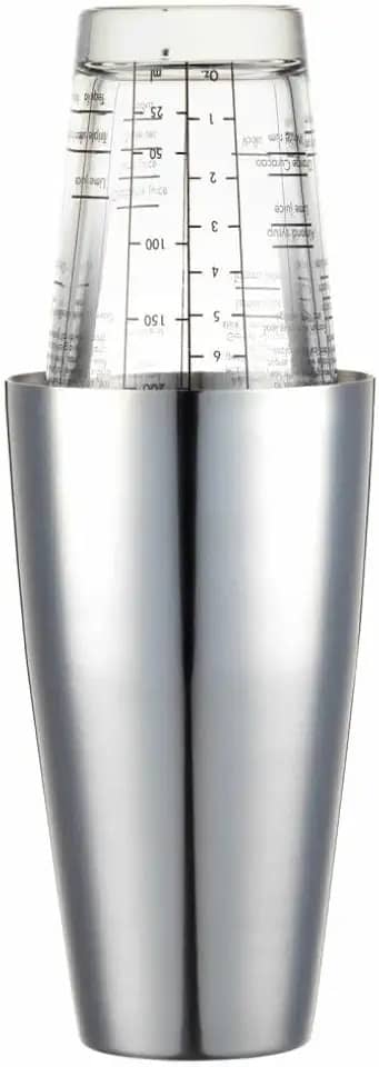 Kit Coqueteleira Boston BarCraft 400ml