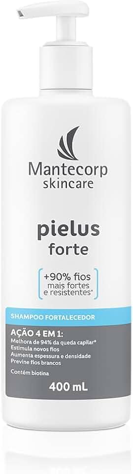 Shampoo Fortalecedor Antiqueda Pielus Forte 400ml - Mantecorp Skincare