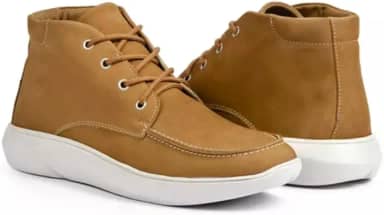 Bota Masculina de Inverno em Couro Forrada com Lã Imperméavel - San Martin