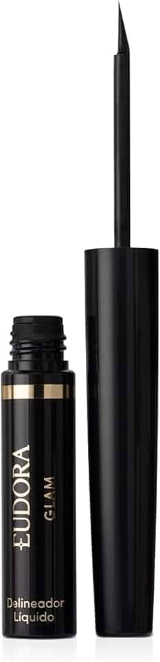 Eudora Glam Delineador Líquido Para Olhos Super Preto 3ml