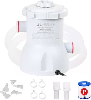 Bomba Filtrante 1250L/H Para Piscina Inflável e Estrutural Filtro 220v VG Plus