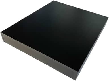 Tampa de Proteção para Fogão Cooktop 5 Bocas Preto 52x77cm em MDF 15mm Arrigo Móveis