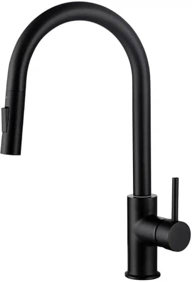 YESOP Torneira Para Cozinha Bancada Gourmet Monocomando Misturador Preto