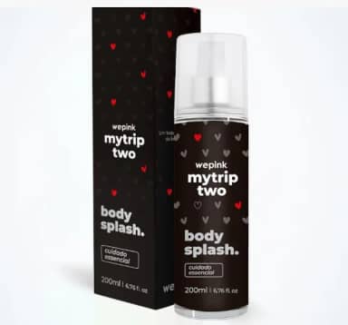 Body Splash My Trip Two Desodorante Colônia 200ml - Wepink