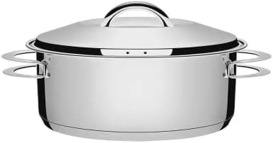 Caçarola Rasa com Fundo Triplo, Tramontina, Solar 62503240, Inox, dimetro de 24 cm