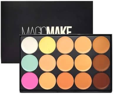 Paleta De Base Corretivo 15 Cores Maquiagem Profissional
