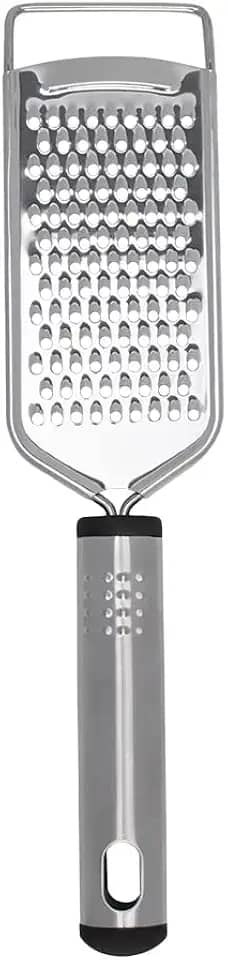 Mimo Style Ralador, Prático Para Ralar Queijo, Casca de Limão, Gengibre, Coco, Utensílio Doméstico Leve, Prático e De Fácil Manuseio, Produzido Inteiramente Em Aço Inoxidável
