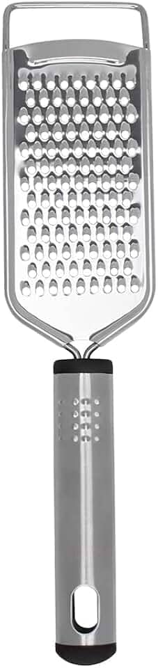 Mimo Style Ralador, Prático Para Ralar Queijo, Casca de Limão, Gengibre, Coco, Utensílio Doméstico Leve, Prático e De Fácil Manuseio, Produzido Inteiramente Em Aço Inoxidável