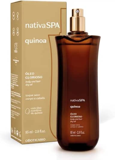 O BOTICARIO NATIVA SPA QUINOA OLEO GLORIOSO 85ml