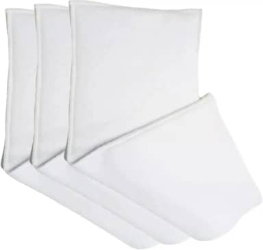 Absorvente Reutilizável Forro Lavável Para Fralda Ecológica de Bolso Tecido Kit com 3 Unidades Moletom 3 Camadas