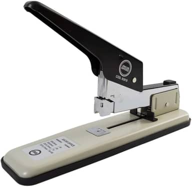 Grampeador Metal Master para 100 Folhas, Leonora, Preto, Pacote de 1