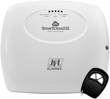 Alarme Smart Cloud 32 Jfl Com Módulo Integrado Wi-fi E Cabo