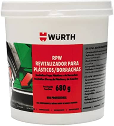 Limpeza Automotiva Revitalizador De Plásticos E Borrachas Rpw Wurth 680g