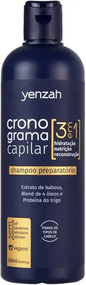 YENZAH - SHAMPOO CRONOGRAMA CAPILAR 500ML, Yenzah