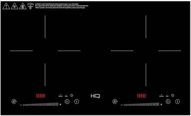 Cooktop de Indução HQ 2 Bocas Portátil 3500W Preto HQ-IDS3502S 220V