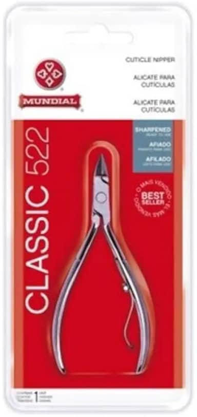 Alicate De Cuticula Profissional 522 Classic Afiado Mundial