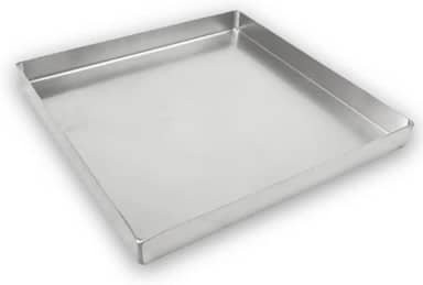 FORMA ASSADEIRA QUADRADA PARA BROWNIE 21X21X2 ALUMÍNIO