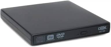 Drive Externo Slim Usb Portátil Gravador Leitor Cd Dvd Dg100