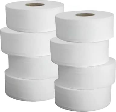 Papel Higienico Rolão Institucional 8 Rolos Branco