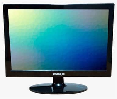 Monitor Brazil Pc 15 Polegas Led 15.4 Preto 110v/220v