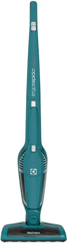 Aspirador de Pó Vertical Sem Fio Electrolux Ergorapido 2 em 1 até 21 min Verde (ERG22) Bivolt