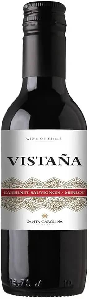 Vinho Tinto Chileno Santa Carolina Vistaña Cabernet Sauvignon/Merlot 187ml