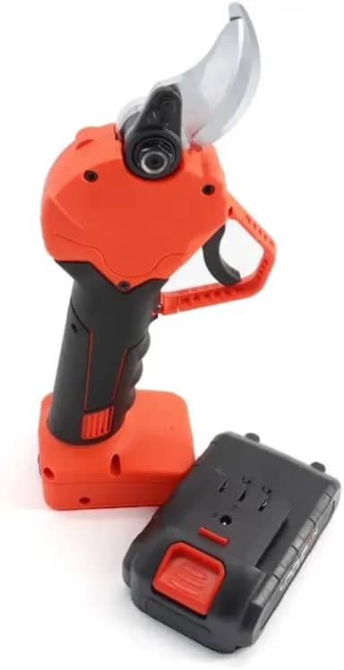 Tesoura Cortador De Galhos Elétrico 2 Baterias Bivolt - Tesoura para Poda Elétrica Recarregável