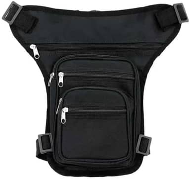 Pochete Cartucheira De Perna (Preto)