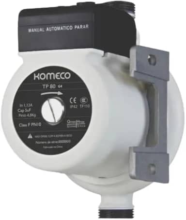 Bomba Pressurizadora Tp 80 P/Aquecedor de água a Gás pressurizador de ferro komeco 220v