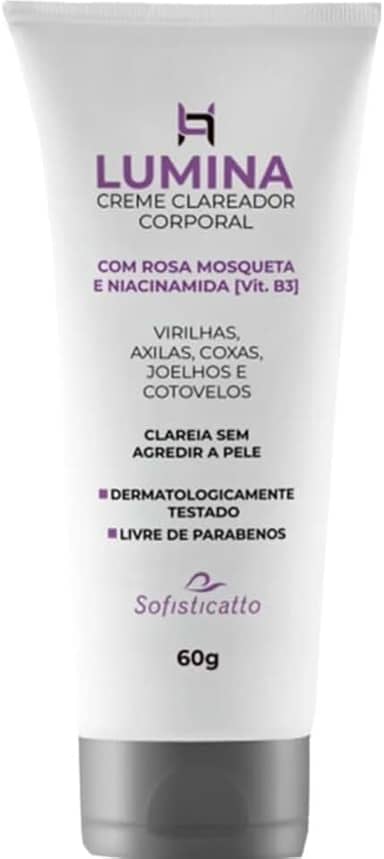 Lumina clareador para axilas e virilhas - 60g