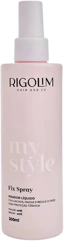 Letícia Rigolim, FIXADOR LÍQUIDO RIGOLIM HAIR & CO FIX 2 EM 1 200ml