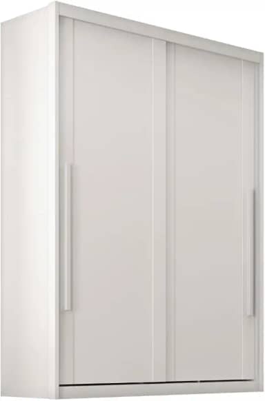 Guarda Roupas Casal 2 Portas de Correr 3 Gavetas 100% MDF Ravena