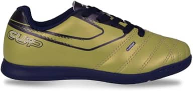 Chuteira Topper Cup Viii Inf Fsal Dourado/Marinho/Branco