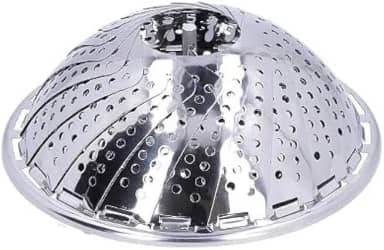 Cesto Cozinhar Legumes A Vapor Panela Vaporeira Inox Dobrável
