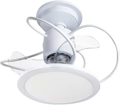 Ventilador de Teto Treviso Branco Confort LED Controle Remoto