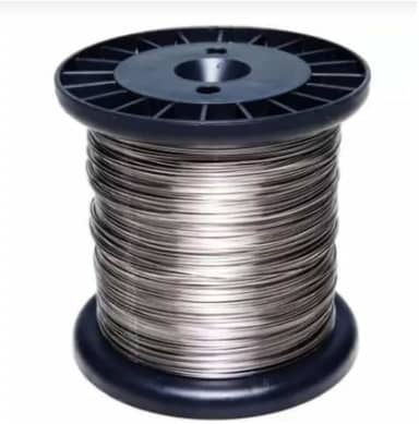 Arame de Aço Inox 0,70mm Perfeito para Cerca Elétrica e Criação e Projetos Artesanal 200 Mt- 304L