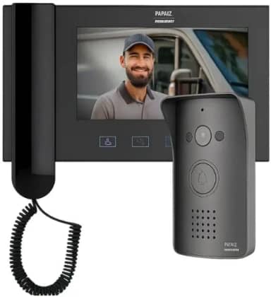 Vídeo Porteiro Residencial IRV7C, IP66, com Módulo Interno e Externo, Tela 7”, Visão Noturna IR