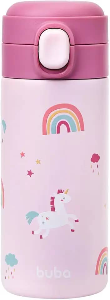 Buba, Copo térmico Parede Dupla Magic Unicórnio