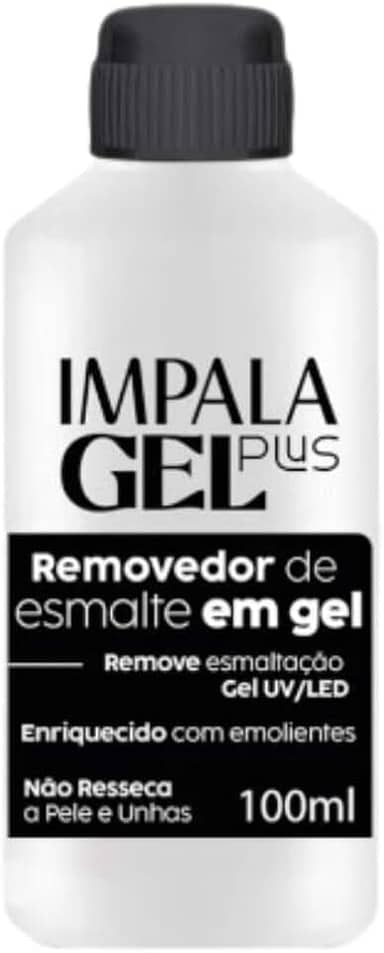 REMOVEDOR DE ESMALTE EM GEL - IMPALA GEL PLUS COMERCIAL
