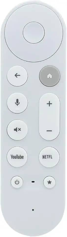 Substituição remota de voz para Google 4K TV Box, controle de casa inteligente, não compatível com Chromecast TV