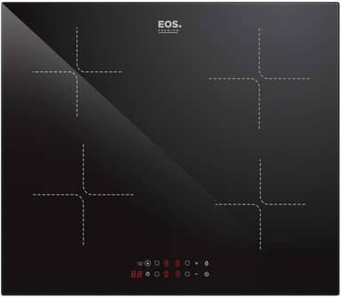Cooktop de Indução 4 Bocas Eos com Painel Touch Preto 7200w Eci04ep3 220v