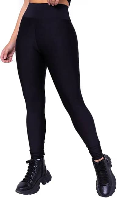 Calça Legging Fitness Feminino Academia Suplex Donna Martins